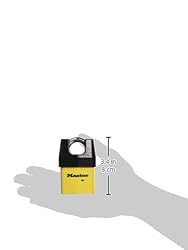 Master Lock 931DPF 2-1/8-Inch Wide Covered