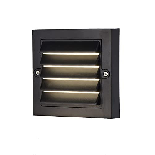 ZONK Step Lights Outdoor 120V Hardwired, Waterproof LED Wall Mounted