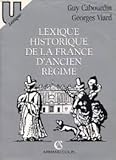 Image de Lexique historique de la France d'Ancien régime