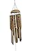 Bellaa Bamboo Wind Chimes Floral Outdoor Bohemian Wood Wooden Windchimes Rustic Retro Coconut Handmade Deep Tone Relaxation Outside Clearance Garden Patio Yard Gifts 42 inch