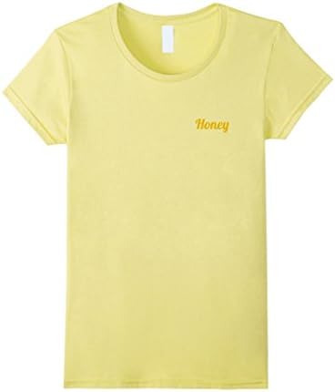 Womens Honey T-shirt Medium Lemon