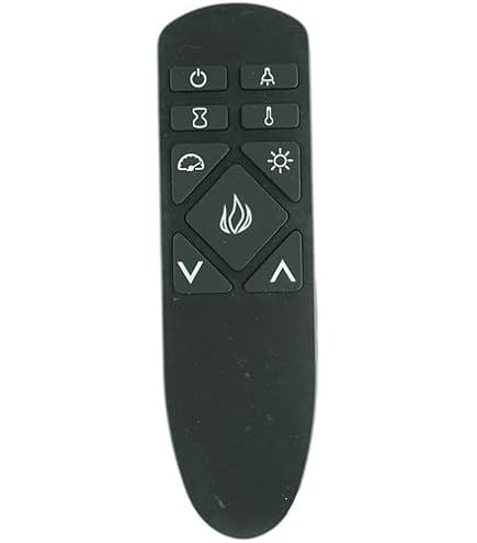 Replacement Infrared Remote Control For Twin Star/ClassicFlame/Duraflame Electric Fireplaces (Model T-A21)