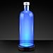Blue LED Bottle Base Up Light