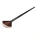 Toraway Pro Fan Face Portable Slim Professional Makeup Brush Coffee