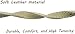 PUPTECK 2 PCS Soft Genuine Leather Cat Kitten Collar with Bells Adjustable for Girl Boy Cats Puppy - Black, Khaki
