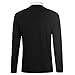 New Zealand Adults Retro Style Rugby Shirt (100% Cotton & Sizes S to 3XL)