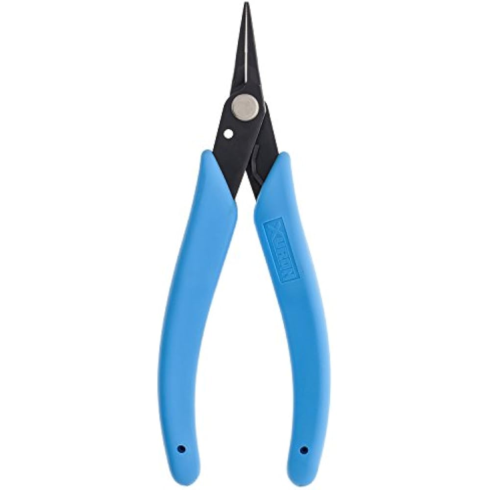 Xuron 450S Tweezer Nose Pliers Serrated Industrial Tweezers