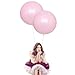 24 Inch Latex Round Balloons 10 Pack Macaron Pink Thick Big Balloons for Photo Shoot Wedding Baby Shower Birthday Party Decorations by IN-JOOYAA