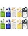 MEDIHEAL Best 5 Type Combo Mask Sheet Pack of 10 - Teatree, N.M.F Aquaring, Vita Lightbeam, Collagen Impact, W.H.P White Hydrating