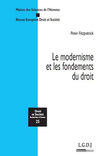 Le  modernisme et les fondements du droit