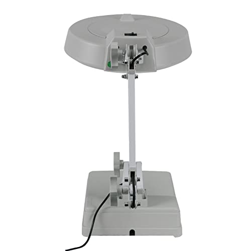 YIFANFENGSHUN Magnifying Glass Lamp, 10X LED Desk Lamp Magnifier, Table