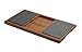 Woodard & Charles Acacia Wood Double Slate Cheese Board, 20-Inch