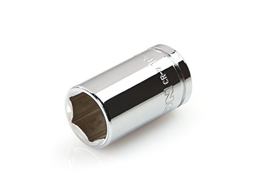 Tekton 14115 1/4-inch drive by 10mm shallow socket, cr-…