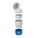 Shintop Pill Cutter Grinder, 3-in-1 Multifunctional Round Tablet Splitter Crusher for Medicine or Vitamin (Blue)