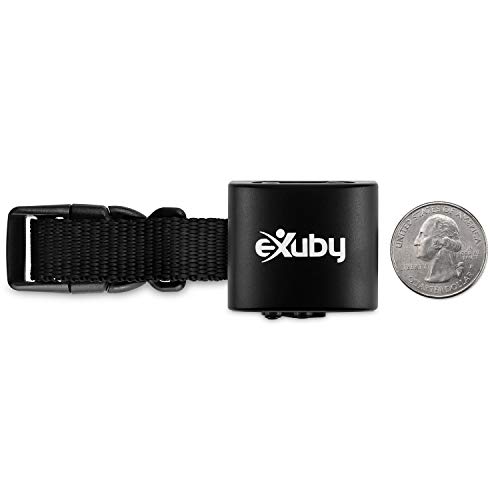 eXuby – Tiny Anti Bark Collar for Small Dogs – Smallest Bark Collar in The World – No Shock, Only Sound & Vibration – Water Resistant – Fits Chihuahua, Pomeranian, Papillon, Yorkshire, Puppies Black