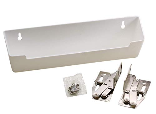 Hamilton Bowes Sink Front Tip-Out Tray (11-3/4" with Hinges, White)