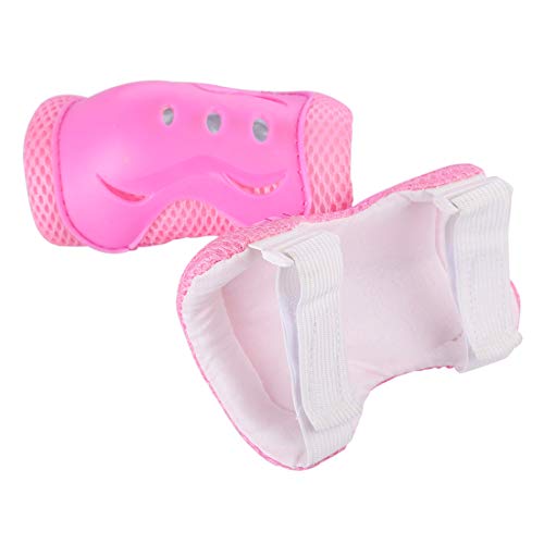 RuiyiF 7PCS Kids Protective Gear Set for Skateboarding Biking Skating, Adjustable Helmet Elbow Wrist and Knee Pads for Kids 5-13