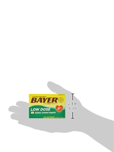 Bayer Aspirin Low Dose 81mg Tablets - Image 14