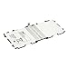 ZTHY T4500E T4500C Tablet Replacement Battery For Samsung Galaxy Tab 3 10.1 GT-P5200 GT-P5210 GT-P5220 GT-P5213 AA1D625aS/7-B 3.8V 6800mAh With Tools