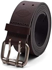 thumbnail image 2 of Dickies Men's Leather Double Prong Belt - Black 1X (42-44 Inch) Work & Casual Belt 2 of 10