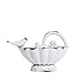 NIKKY HOME Shabby Chic Decorative Jewelry Bowl with Birds, White