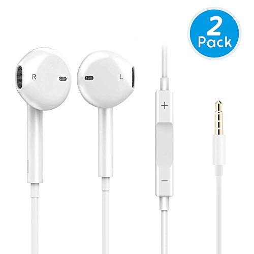 Earbuds/Earphones/Headphones, Premium in-Ear Wired Earphones with Remote & Mic Compatible Apple iPhone 6s/plus/6/5s/se/5c/iPad/Samsung/MP3 MP4 MP5, gkY1