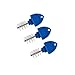 CRBrewBeer 15 Pack Beer Tap Plug Brush, Beer Faucet Brush Plugs,Beer Faucet Tap Cleaning Plug (Blue)