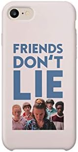 Stranger Eleven Demogorgon Things Series Quote Friends Don't Lie_MA0704 For iPhone 11 Protective Phone Mobile Smartphone Case Cover Hard Plastic Funny Gift Christmas
