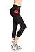 Annjoli Women's Workout Running Leggings Yoga Capris Pants Pocket
