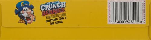 QUAKER CAPTAIN CRUNCHBERRIES CEREAL, 11.7 OZ