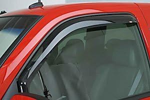 Wade 72-51465 In-Channel Window Visors 2007-2018 Jeep Wrangler JK 2-Door 2-Piece