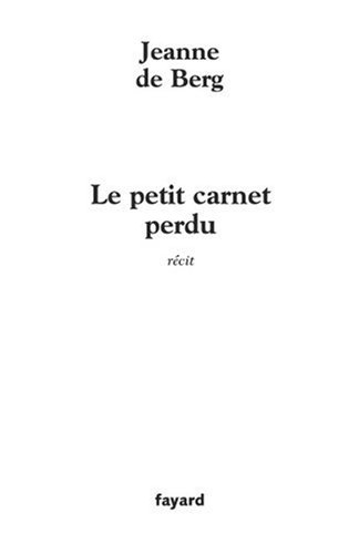 Le petit carnet perdu