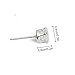 CAETLE ®925 Sterling Silver Zirconia Stud Earrings