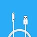 GEARPLEX Magnetic Smart Watch Charging Cable Compatible with Apple, Samsung, and Fitness Watches, Quick Charge USB Type-C, 7.62mm with 4-Pin Connections (USB Type-A [3 Feet], White)