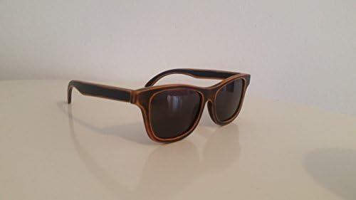 AYA Original Bamboo Wood Sunglasses. Sport And Fashion Eyewear For Men And Women (browon)