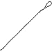 Phydeaux’s Mountain Climbing Rope Dog Leash - 4 ft Long - Premium Quality - Perfect for Medium and Large Dogs (Black)