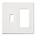 Lutron FG-2-TD-WH Electrical Distribution Wall Plate White primary
