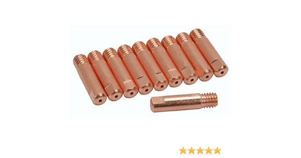 Pack Of 10 0 03 0 8mm Mig Welding Tips Amazon Com
