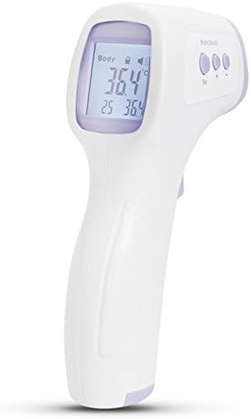 EoCot Baby / Adult Digital Multi Function Infrared Forehead Body Thermometer White