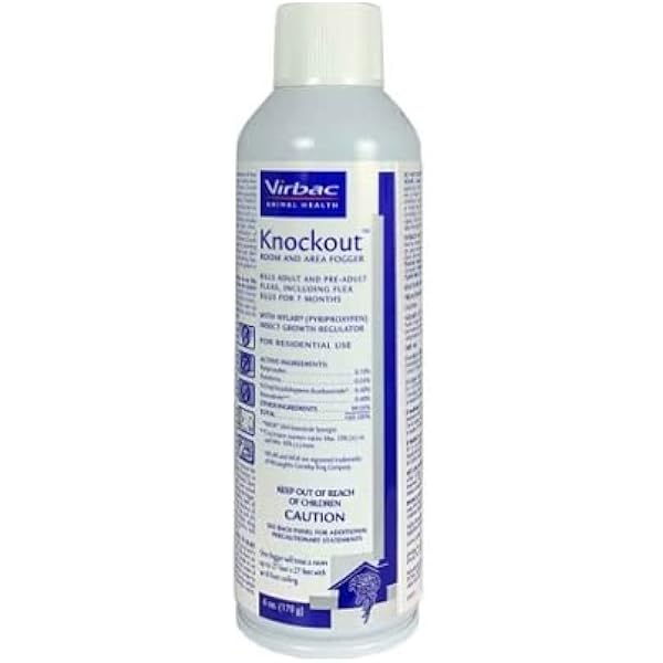 Virbac Knockout Fogger Home Flea Relief VetApprovedRx, 53 OFF