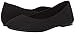 Skechers Women's Casey-Engineered Textured Knit Skimmer Ballet Flat, Black, 8 M US