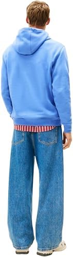 Hoodie Regular Fit Flag Fleece Masculino com Capuz, Azul (Light Horizon Blue), S