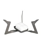 Esbit 11.5g (0.4 Ounce) Ultralight Folding Titanium Stove for Use with Solid Fuel Tablets 