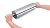 New Star Foodservice 37524 Extra Heavy Duty Restaurant Aluminum Rolling Pin, 18", Silver
