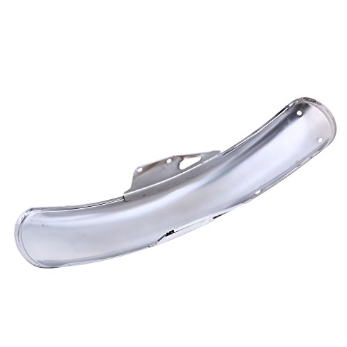 MagiDeal Chrome Front Mud Sand Fender Motorcycle Splash Guard for Suzuki GN125