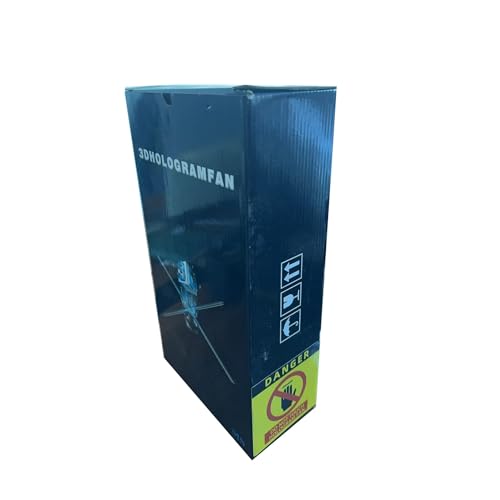 3D Hologram Fan, 52cm 3D Hologram Projector HD LED Holographic Christmas Tree Advertising Display with Remote Bluetooth WiFi,1500 Video Library for Business,Bar,Halloween Missyou 20.5 Inch
