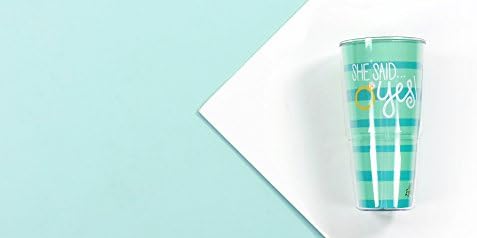 Happy Everything She Said Yes! Tervis Cup 24 oz.