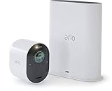 Arlo Ultra Home Security Camera System | 4K UHD Wire-Free with HDR, Color Night Vision, 180&deg; View, 2-Way Audio, Spotlight, Siren | Works with Alexa and HomeKit | 1 Camera Kit (VMS5140)