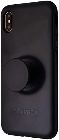 OtterBox Symmetry Pop Socket Case for iPhone Xs Max with Screen Protector fits OtterBox - Black