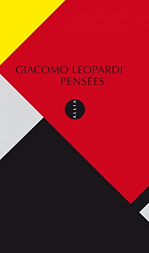 Pensées by Giacomo Leopardi